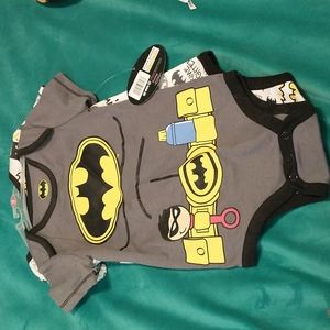 18m batman onesie set